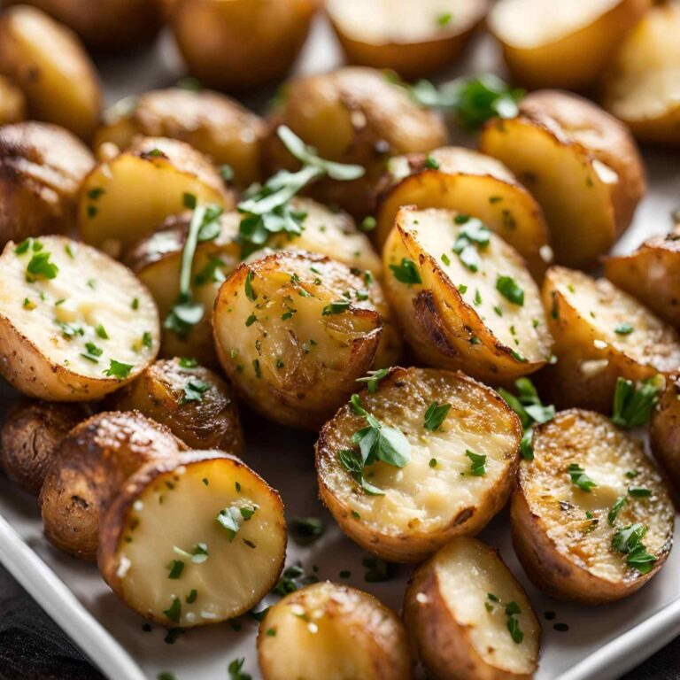 Garlic Parmesan Roasted Potatoes